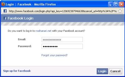 Facebook Connect
