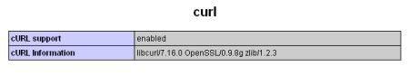 curl php