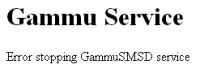 Script PHP Gammu