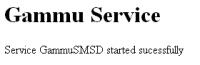 Gammu Service PHP Script
