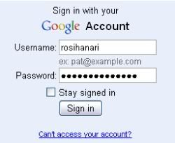 Google Open ID
